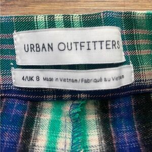 Urban outfitter’s women’s plaid pants, size 4,very good pre-owned condition